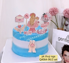 MUA 1 TẶNG 1-Combo 2 set giấy - Mẹ bé và hoa (MOM)