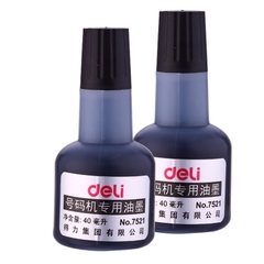 Lọ mực cho máy dập in ngày tháng năm 40ml (bán rời).