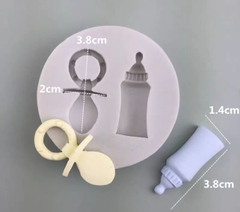 Khuôn silicon-Bình sữa và núm ti.