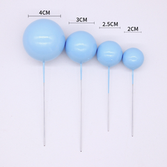 BIXOP-Set 40 bi nhựa xanh