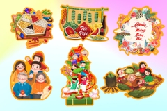 Set giấy TẾT-GIA ĐÌNH (CT).