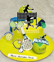 Combo 10 set giấy- chủ đề thể thao pickleball.