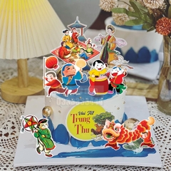 Combo 2 set giấy trung thu -tết đoàn viên MẪU 17.