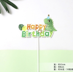 Set 10 cây cắm HPBD Khủng long (M5).