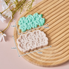 Khuôn silicon-chữ HPBD tạo khối liền.