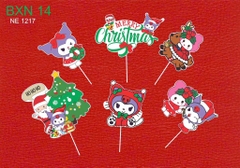 10 set giấy noel HD-MẪU 2 (KUROMI TÍM NHẠT).