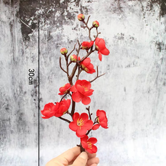 CAM-Cành đào (30cm)-đỏ.