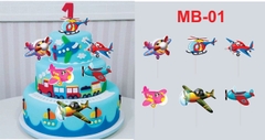 Set giấy máy bay HD.