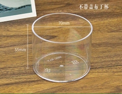 Set 50 cốc trụ tròn kt đế 7cm x cao 6cm (KHÔNG NẮP) (Hàng Việt Nam).