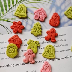 Bánh quy noel (gói 180gam)-mix mẫu tuần lộc+ông già noel+ người tuyết.