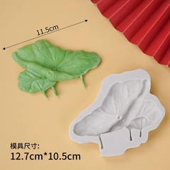 Khuôn silicon-Lá sen đôi.
