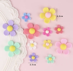 Set 12 hoa nhựa 3D (loại đẹp).