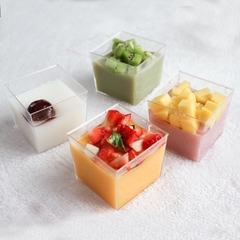 Set 50 ly Pudding (cốc) vuông thấp kt 5.5x6cm LC-6055.
