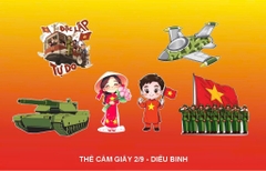 Set giấy chủ đề 2.9- DIỄU BINH.