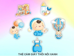 10 Set giấy  THÔI NÔI CT mẫu mới-XANH.