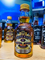 RUOU-Rượu Chivas 50ml chai thuỷ tinh SALE