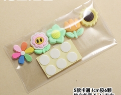 Set nhựa dẻo - 5 bông hoa mix mẫu.