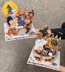 Combo 2 Set cắm chủ đề halloween 2023 -MẪU 3.