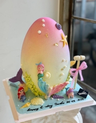 Khuôn hình trứng - size NHỎ  (kt cao 20cm x đường kính 15cm).