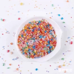 Cốm đường thạch anh mix màu (gói 100gam).