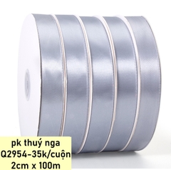 Ruybang khổ 2cm (100m) - ghi.