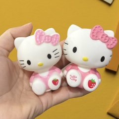 Tượng Kitty hồng nhựa đẹp (size TO 7.5CM).