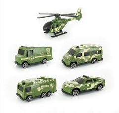 Set 4 xe ô tô và máy bay-XANH BỘI ĐỘI.