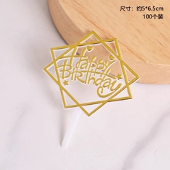 Set 100 cây HPBD nhựa-LỤC GIÁC VÀNG6419.