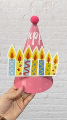 Set 10 mũ cán bóng giấy đẹp kt dk 13cmx cao 20cm - M68.