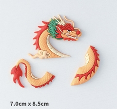 Tượng rồng nhựa (3 chi tiết).