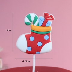 Tượng nhựa dẻo-Tất noel.