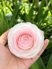 Hoa mao lương chất liệu giấy nến -MÀU HỒNG.