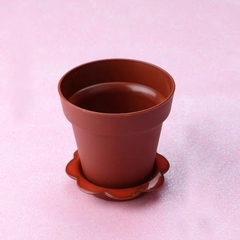 Lốc 20 cốc hình chậu hoa nhựa kt 7.5cmx8cm.