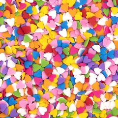Cốm đường SAO ĐẶC mix sắc màu (gói 100gam).