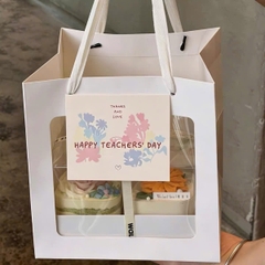 Set 20 thẻ/thiệp giấy 20.11 - mix 4 mẫu kt to 8cmx11cm.