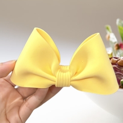 Nơ đất nặn Chiều dài 12,5cm cao 7cm-VÀNG.
