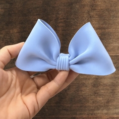 Nơ đất nặn Chiều dài 12,5cm cao 7cm-XANH DƯƠNG.