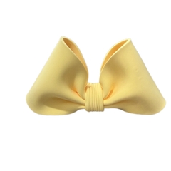 Nơ đất nặn Chiều dài 12,5cm cao 7cm-VÀNG.