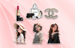 Set giấy 3 cô gái CHANEL CT.