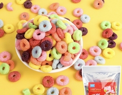 Bột yến mạch (NGŨ CỐC) màu sắc gói 220gam - hình VÒNG TRÒN mix màu.