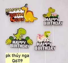 10 set giấy cắm hình khủng long mix mẫu (4 thẻ/set).