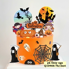 Combo 2 set giấy chủ đề  Halloween - Q10466.