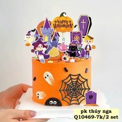 Combo 2 set giấy chủ đề  Halloween - Q10469.