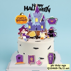 Combo 2 set giấy chủ đề  Halloween - Q10469.