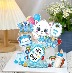Combo 2 set giấy MÈO-XANH.