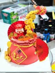 CAM-Set 3 quạt đỏ (mới). G075