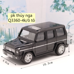 OTO- ô tô trang trí bánh - Đen (G63)