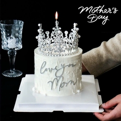 Set 5 chữ Love you mom gắn hạt 3930.