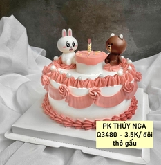 TUONG-SALE- Đôi Gấu + thỏ (ngồi)