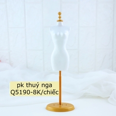 TUONG-Móc váy cưới bằng nhựa - trắng  (manocanh).